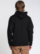 CHAMPION MENS COLOUR POP PULLOVER HOODIE - BLACK/RED - CLEARANCE - Boathouse