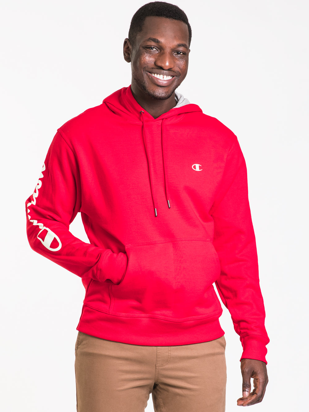 CHAMPION COLOUR POP PULLOVER HOODIE - CLEARANCE