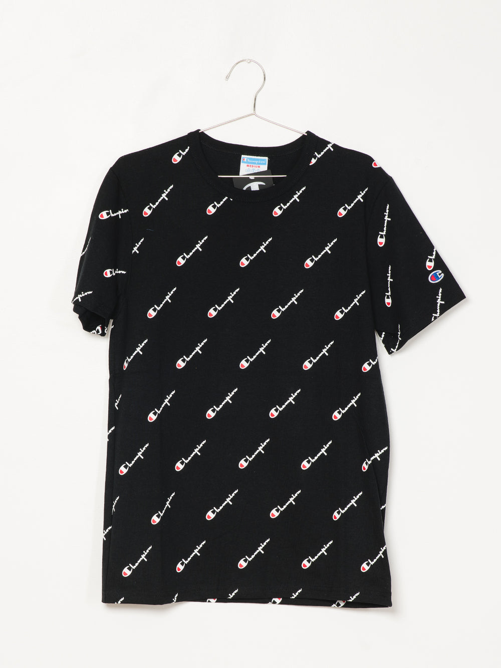 CHAMPION HERITAGE ALL OVER PRINT SHORT SLEEVE T-SHIRT - CLEARANCE