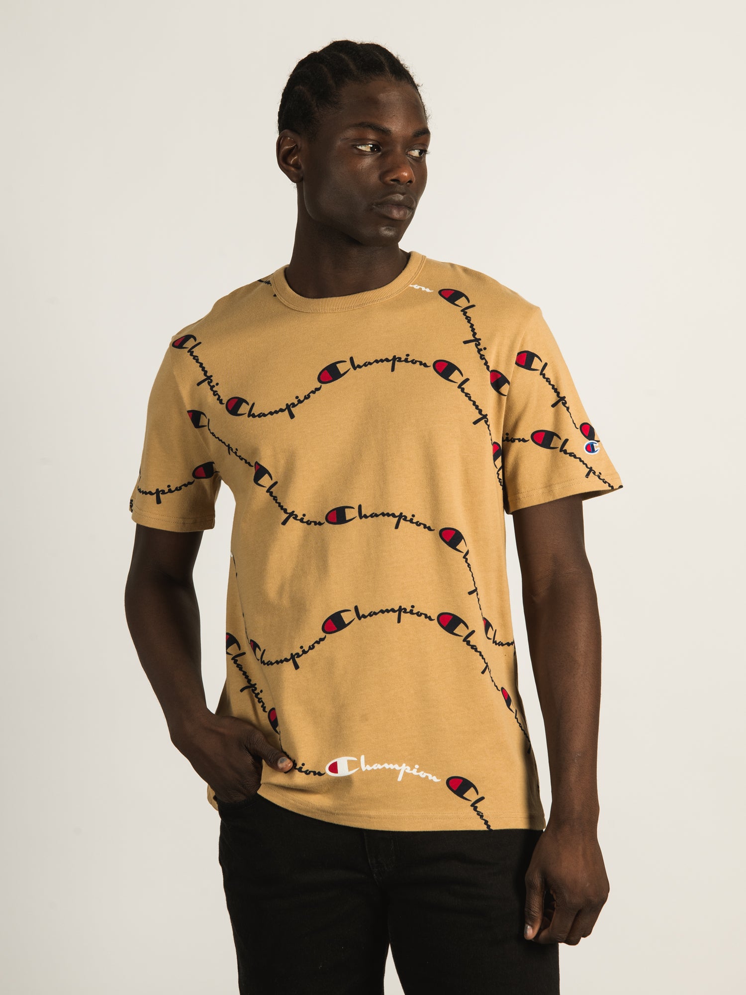 Champion heritage tee 2024 all over script