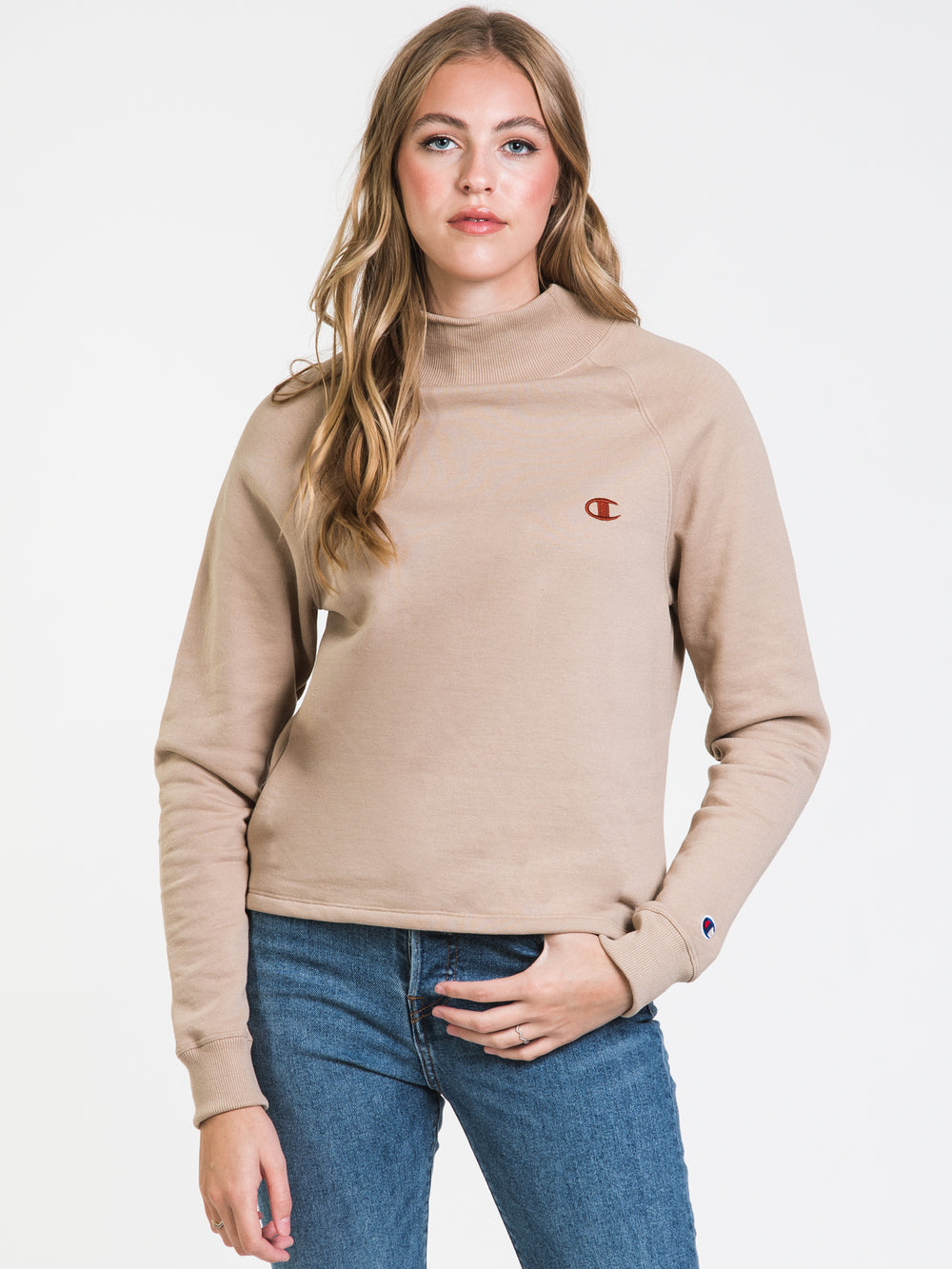 CHAMPION POWERBLEND 'C' MOCK NECK - CLEARANCE