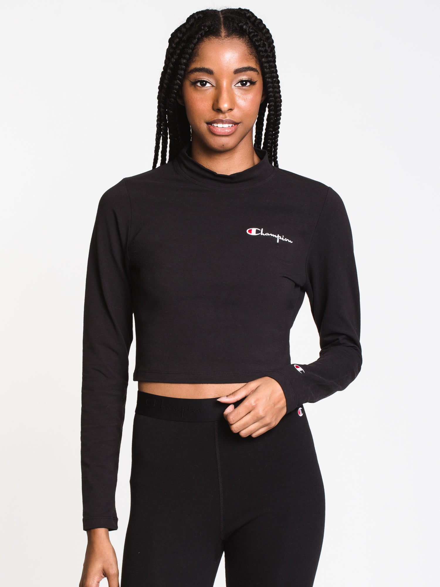 Champion crop top clearance outfits