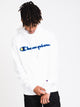 CHAMPION MENS REV CHNLLE SCRIPT PULLOVER HOOD - CLEARANCE - Boathouse
