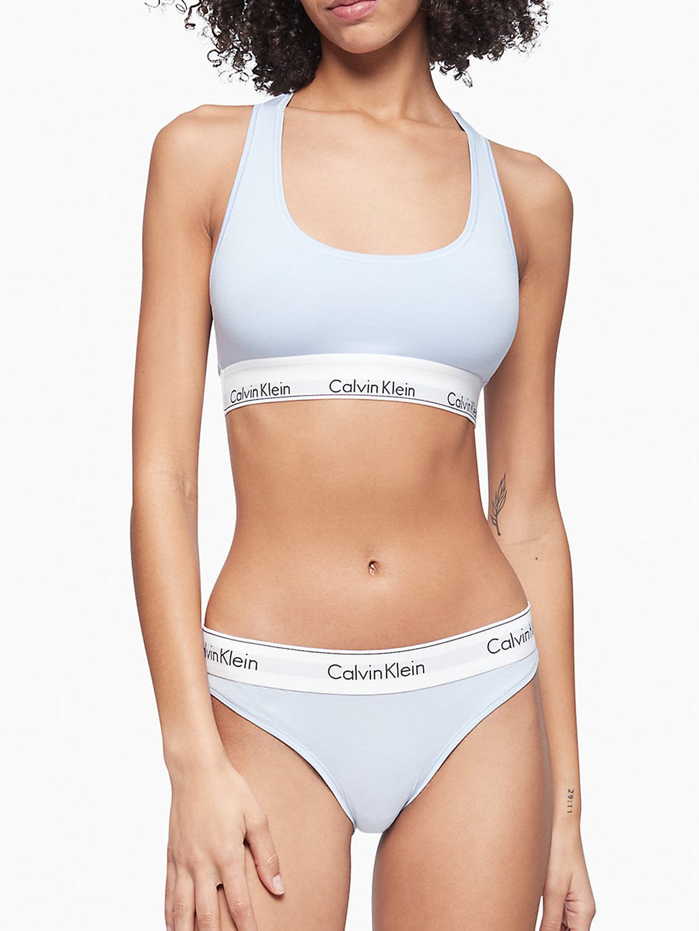 CALVIN KLEIN REIMAGINED HERITAGE UNLINED BRALETTE - CLEARANCE