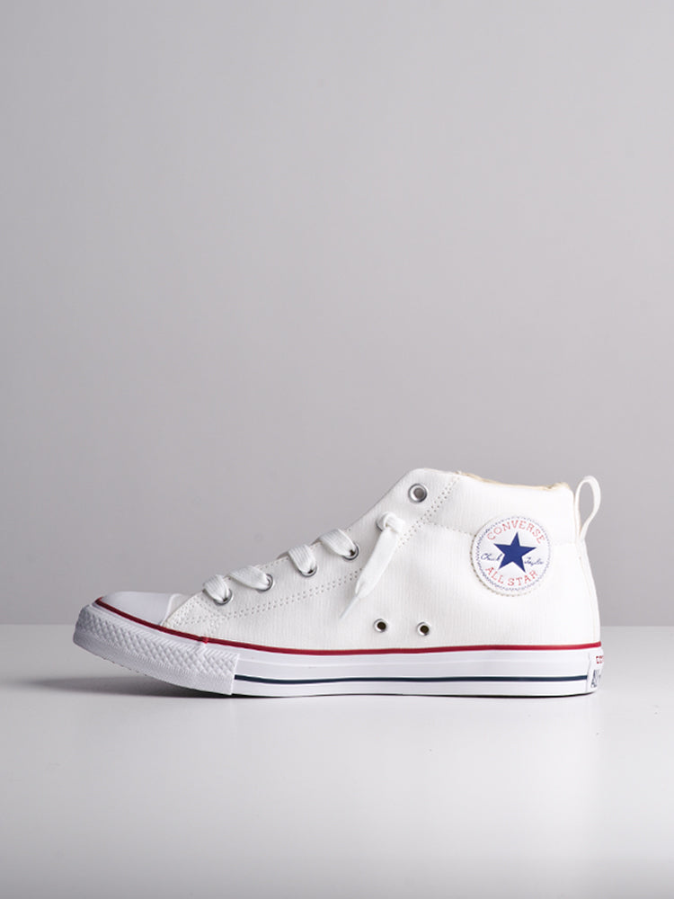 MENS CONVERSE STREET MID TOP CANVAS SNEAKERS - CLEARANCE