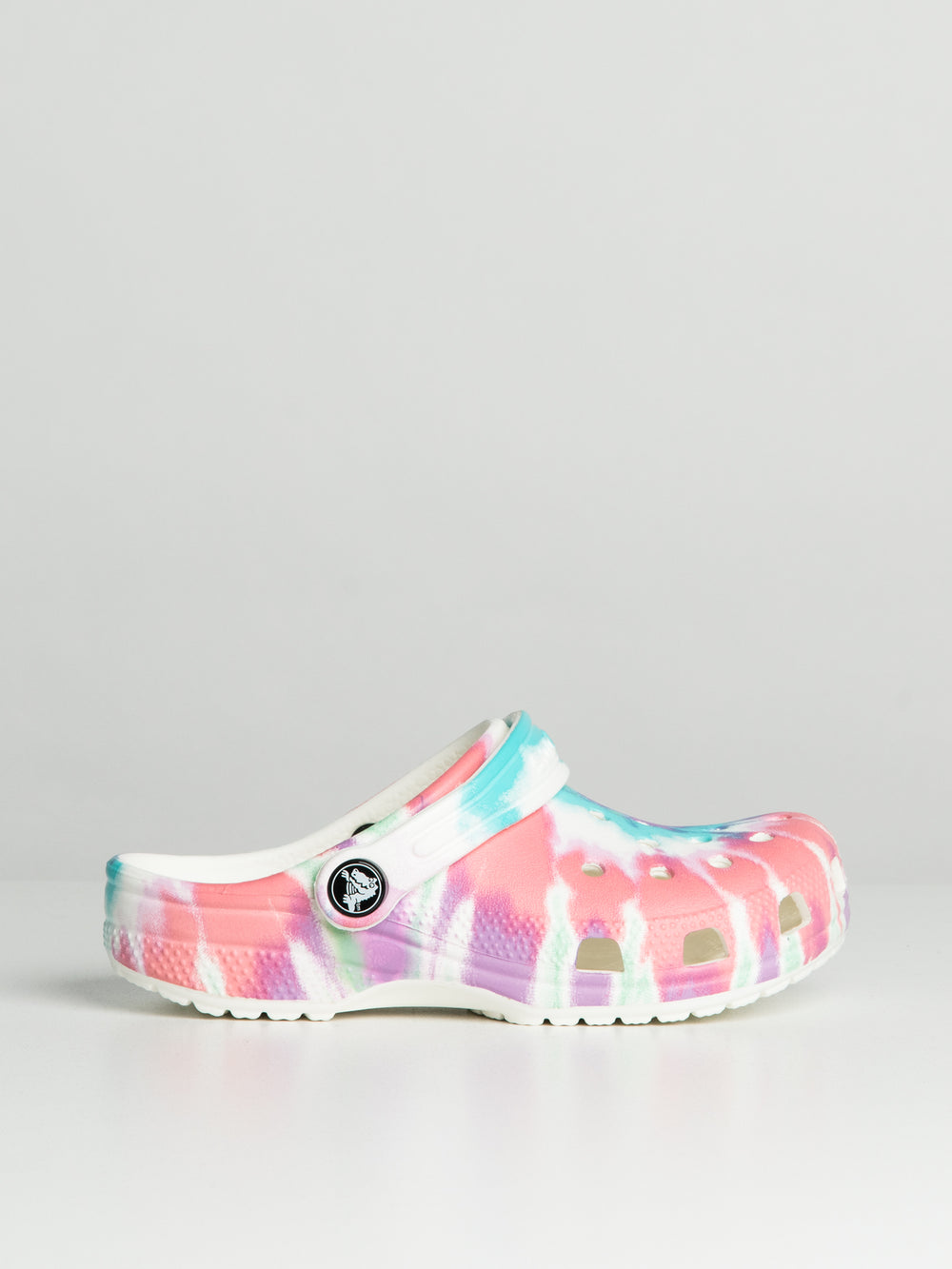 CROCS TODDLER CLASSIC TIE DYE GRAPHIC - CLEARANCE