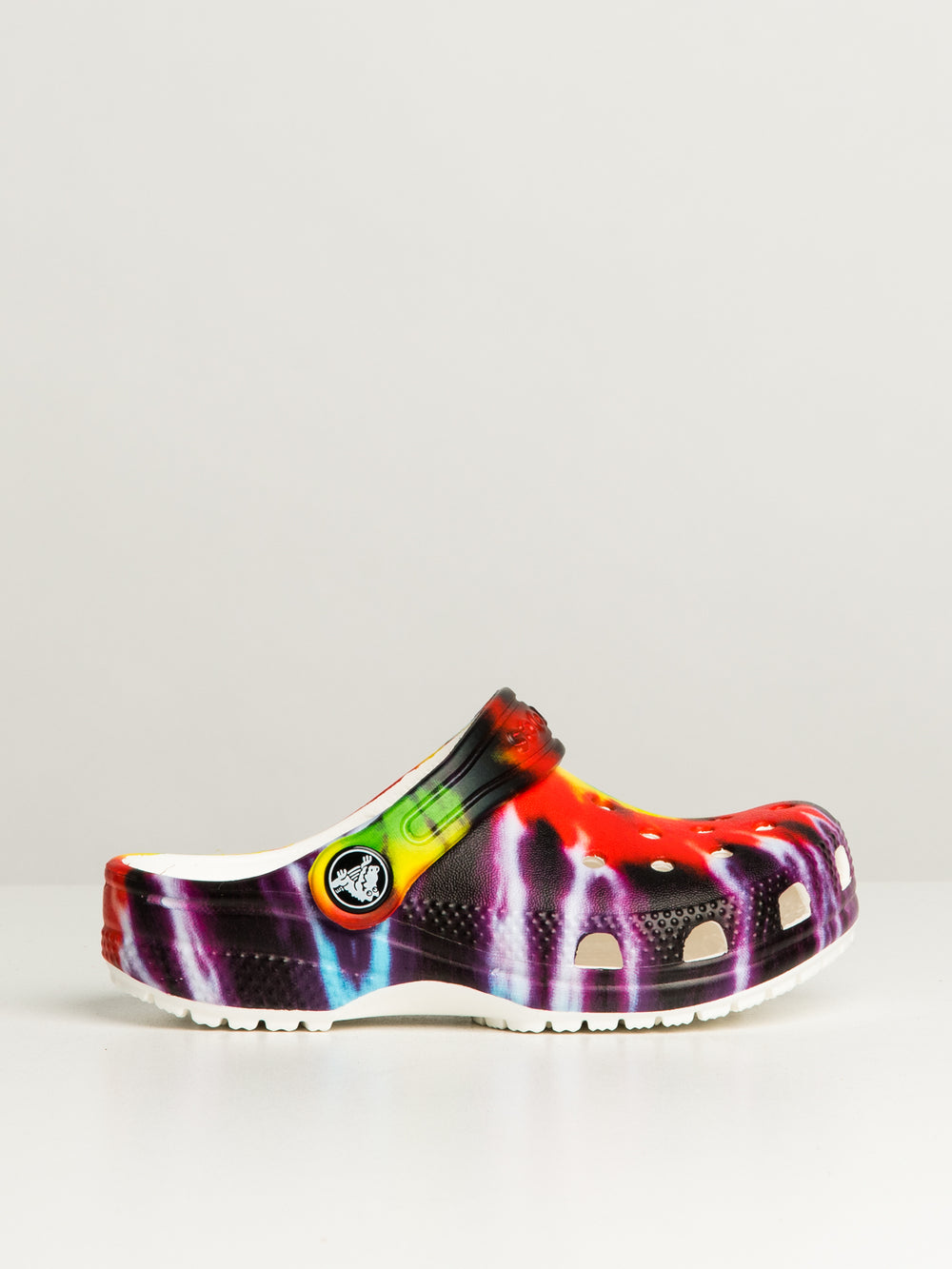 CROCS TODDLER CLASSIC TIE DYE GRAPHIC - CLEARANCE