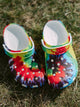 CROCS CROCS TODDLER CLASSIC TIE DYE GRAPHIC - CLEARANCE - Boathouse