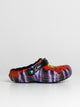 CROCS WOMENS CROCS CLASSIC LINED TIE DYE GRAPHIC CLOGS - CLEARANCE - Boathouse
