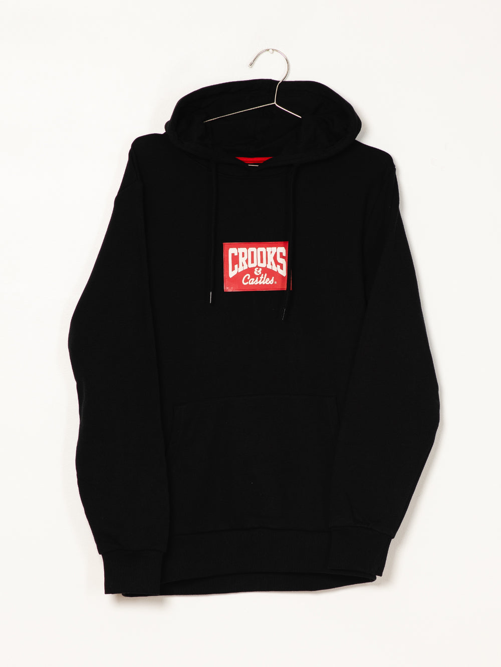 CROOKS & CASTLES RED BOX C&C PULLOVER HOODIE  - CLEARANCE