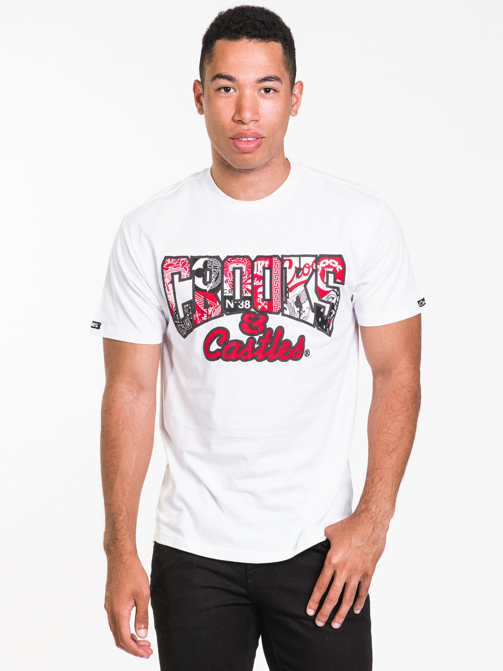 CROOKS & CASTLES CHOP SHOP T-SHIRT - DÉSTOCKAGE