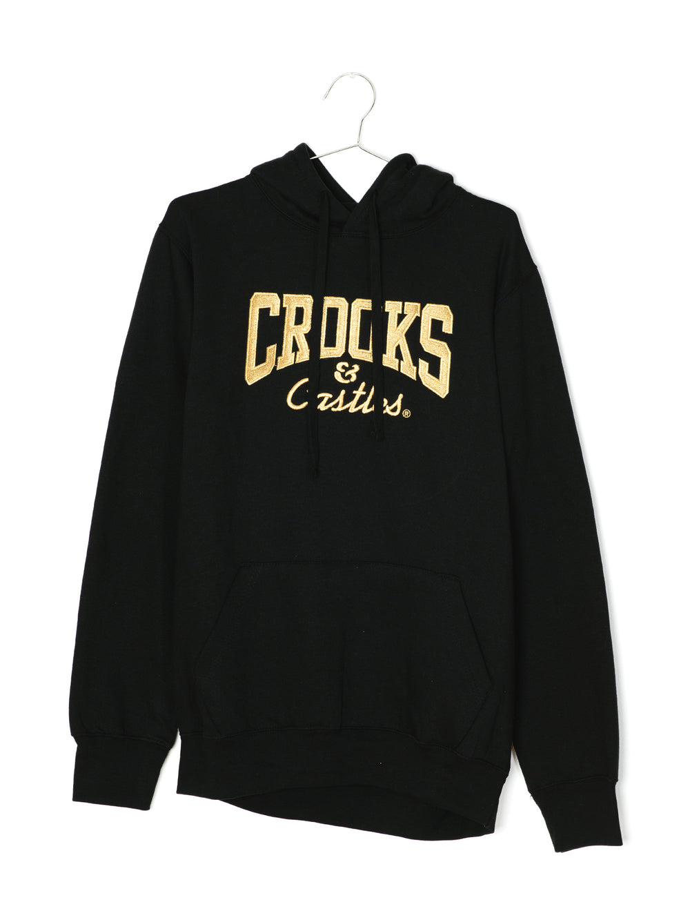 CROOKS & CASTLES OG CORE LOGO EMBROIDERED PULLOVER HOODIE - CLEARANCE