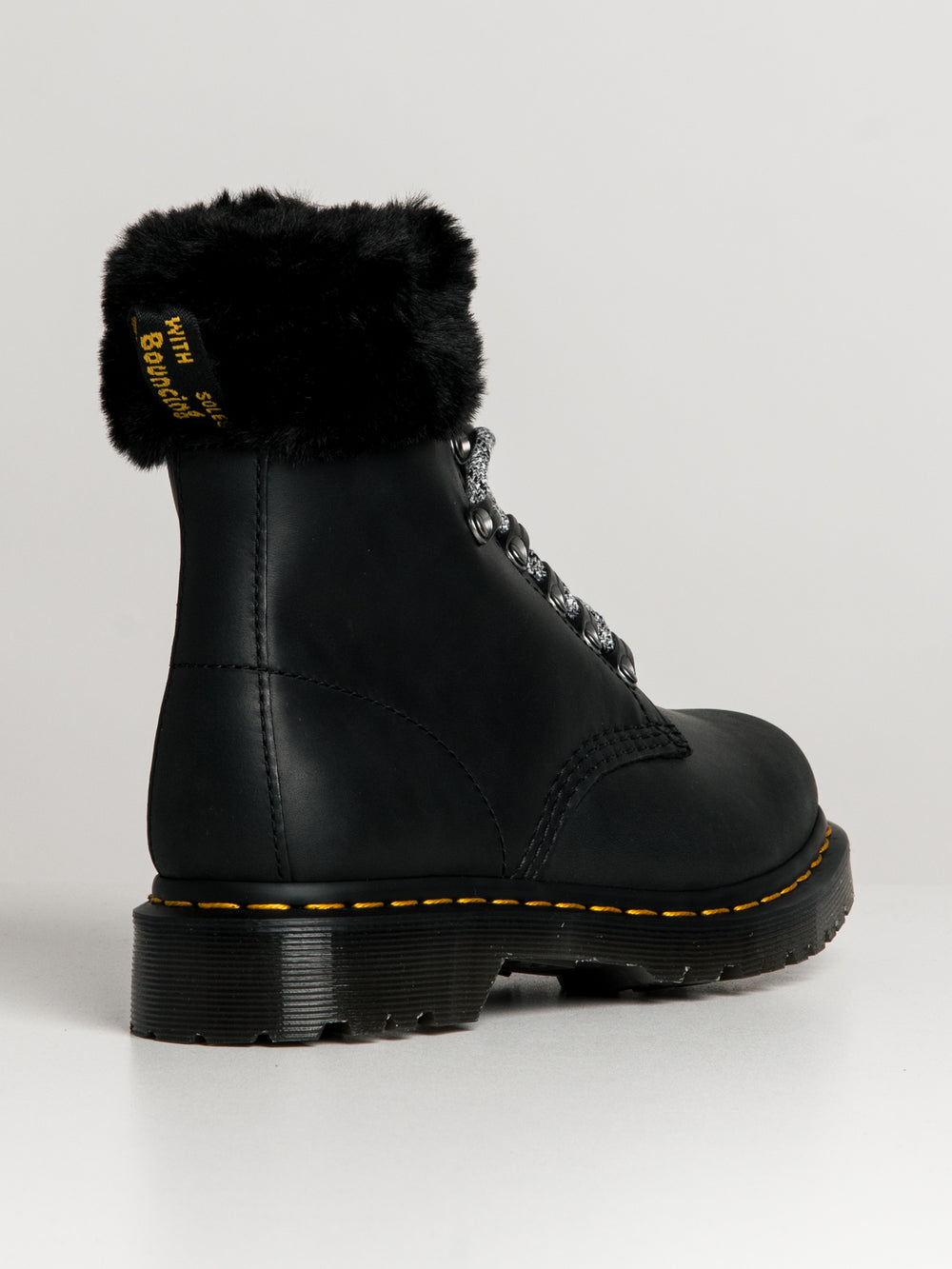 WOMENS DR MARTENS 1460 SERENA COLLAR STREETER BOOT - CLEARANCE