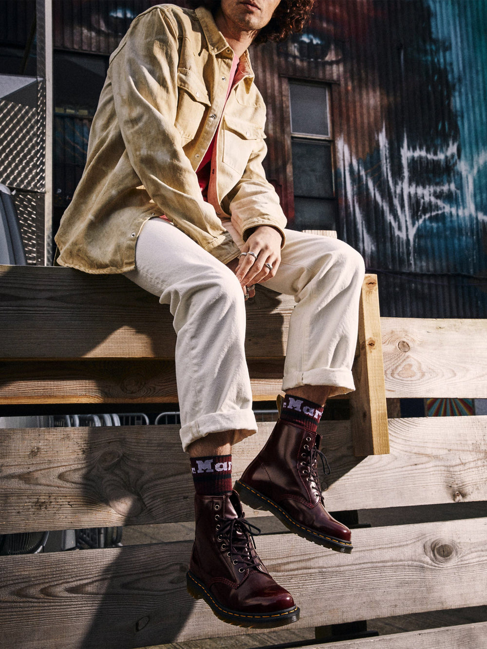 Dr Martens Pour Homme BOTTE VEGAN 1460 POUR HOMME