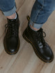 DR MARTENS WOMENS DR MARTENS 101 YELLOW STITCH SMOOTH BOOT - CLEARANCE - Boathouse