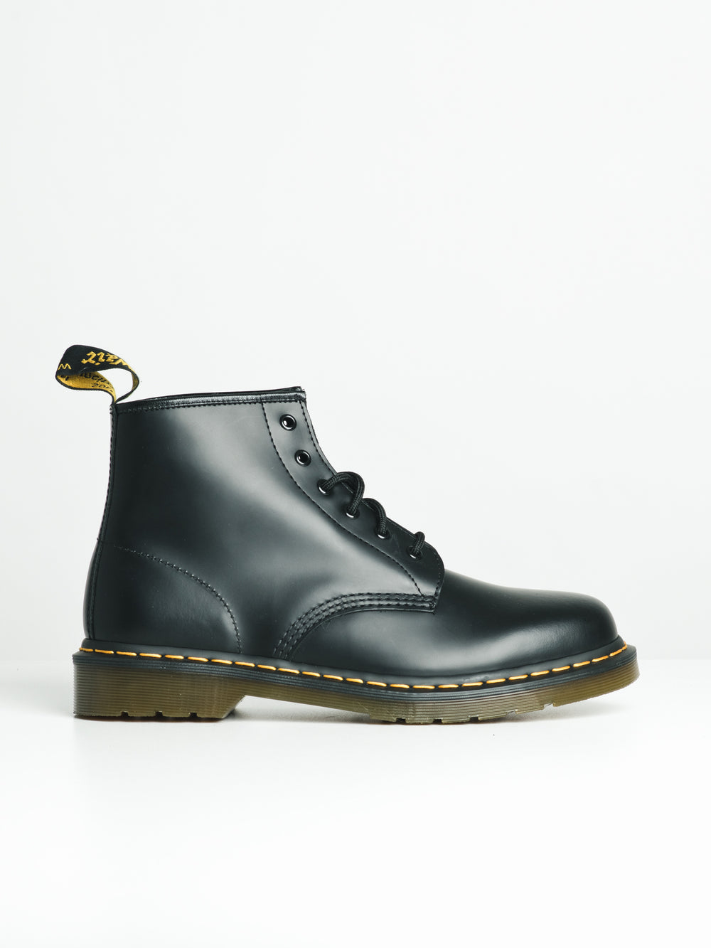 MENS DR MARTENS 101 YELLOW STITCH SMOOTH BOOT - CLEARANCE
