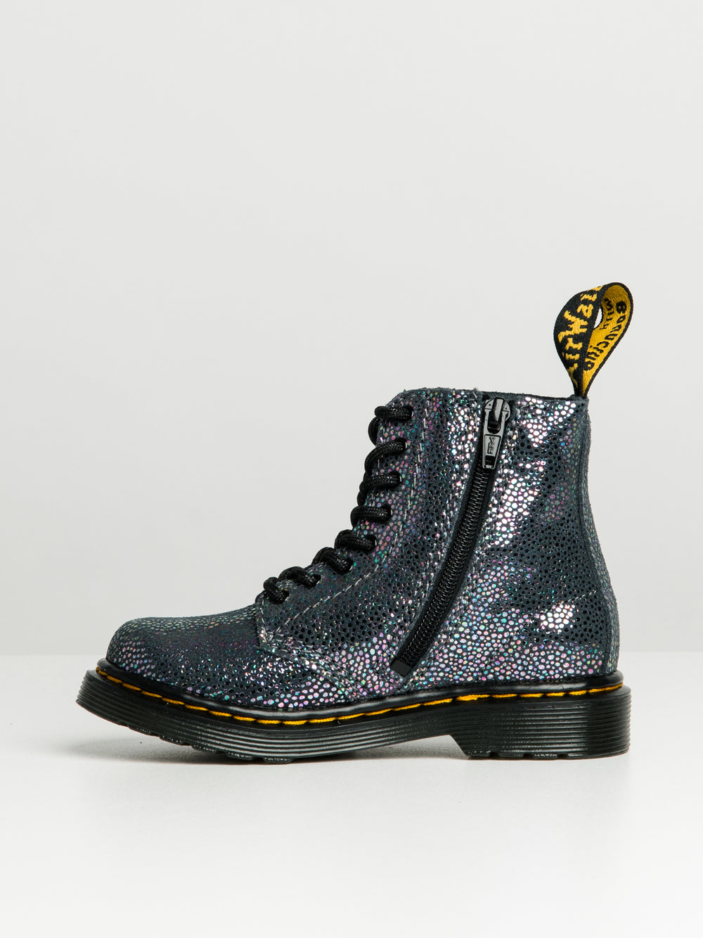 DR MARTENS TODDLER 1460 PASCAL RAINBOW BOOTS - CLEARANCE