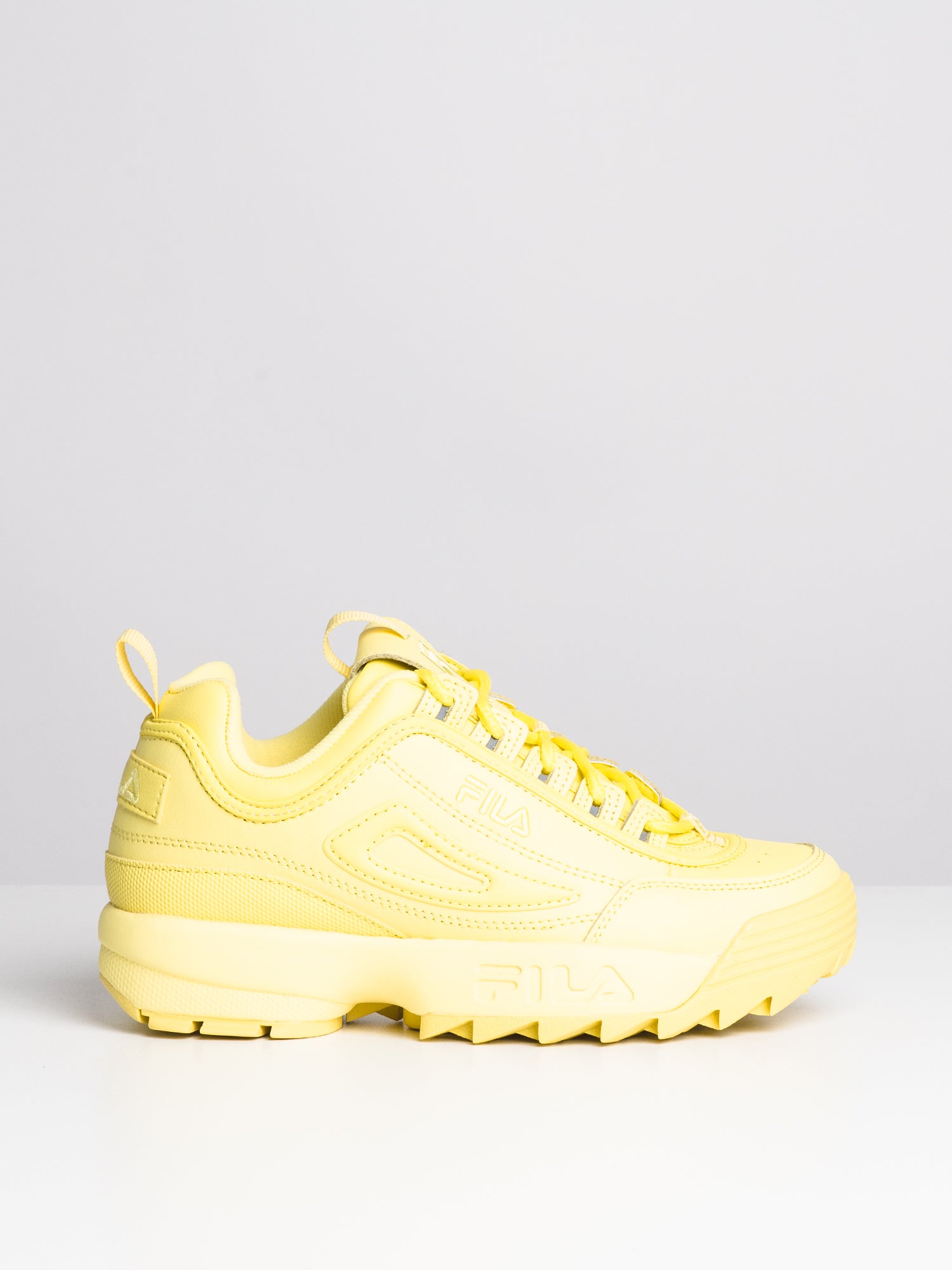 Yellow fila 2024 sneakers womens