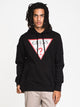 GUESS GUESS ECO ROY TRIANGLE LOGO PULLOVER HOODIE  - CLEARANCE - Boathouse