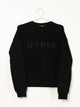 GUESS GUESS TONAL EMBROIDERED CREW  - CLEARANCE - Boathouse