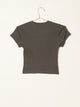 HARLOW HARLOW RIBBED BABY TEE - CLEARANCE - Boathouse