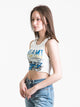 HARLOW HARLOW HIGH NECK MIAMI SPEEDWAY Tank Top - CLEARANCE - Boathouse
