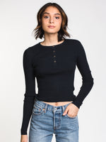 WOMENS CICI HENLEY - CLEARANCE