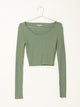 HARLOW HARLOW TESS POINTELLE LONG SLEEVE - CLEARANCE - Boathouse