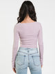 HARLOW HARLOW TESS POINTELLE LONG SLEEVE - CLEARANCE - Boathouse