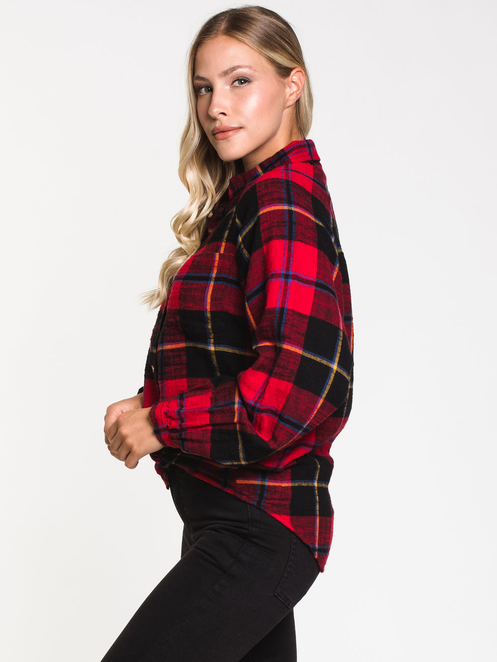 WOMENS KENDALL OVERSIZED FLANEL - CLEARANCE