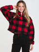 HARLOW HARLOW TEDDY PLAID SHERPA - CLEARANCE - Boathouse