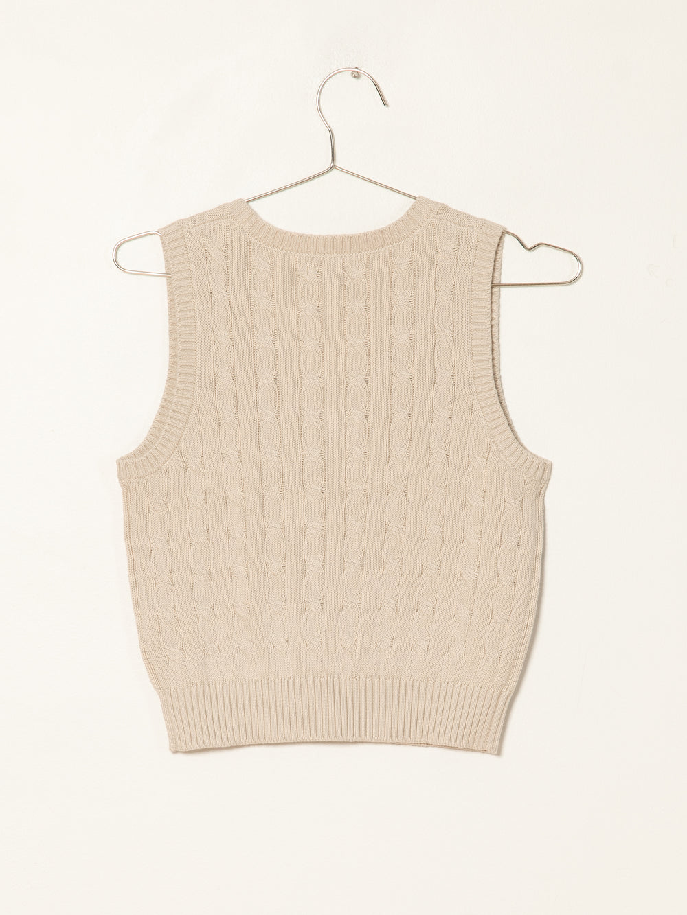 HARLOW HALLE CABLE VEST - CLEARANCE