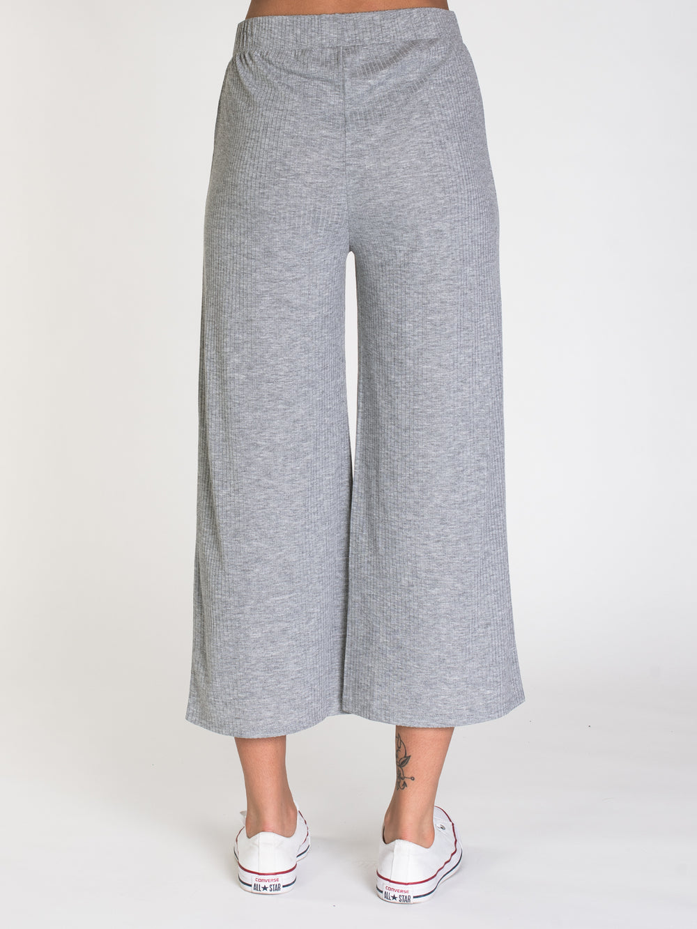 HARLOW BREANNA CROPPED KNIT PANT - DÉSTOCKAGE