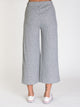 HARLOW HARLOW BREANNA CROPPED KNIT PANT - CLEARANCE - Boathouse