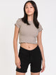 HARLOW HARLOW ALLIE RIBBED TEE - CLEARANCE - Boathouse