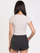 HARLOW HARLOW ALLIE RIBBED TEE - CLEARANCE - Boathouse