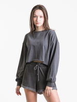 HARLOW GISELLE CROPPED CREW - CLEARANCE