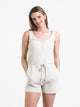 HARLOW HARLOW HENLEY WAFFLE ROMPER - CLEARANCE - Boathouse