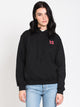 HOTLINE APPAREL 23 EMBROIDERED HOODIE - BLACK - CLEARANCE - Boathouse