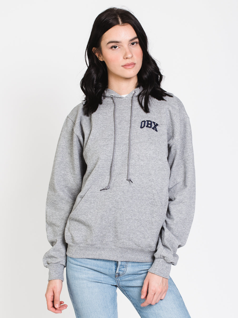 OBX EMB HOOD - OX GREY - CLEARANCE