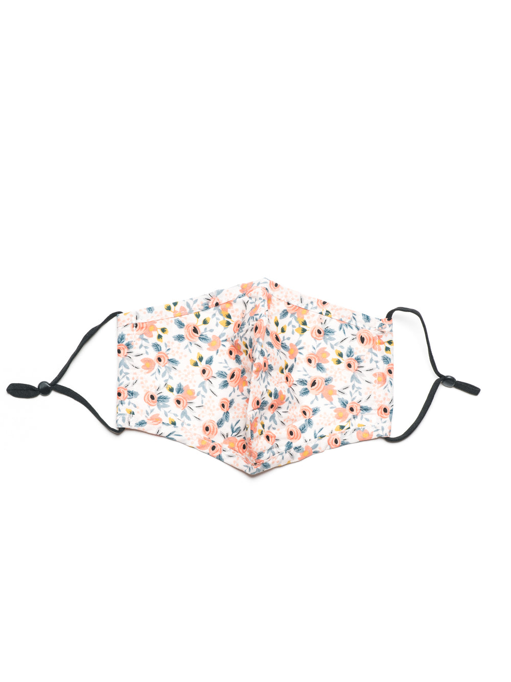 KW FASHION CORP FLORAL MASK - WHITE - CLEARANCE