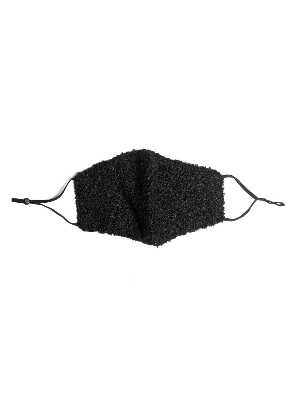 KW FASHION CORP TEDDY MASK - BLACK - CLEARANCE