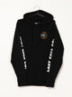 LAST CALL LAST CALL DRINK SLOW PULLOVER HOODIE- BLACK - CLEARANCE - Boathouse