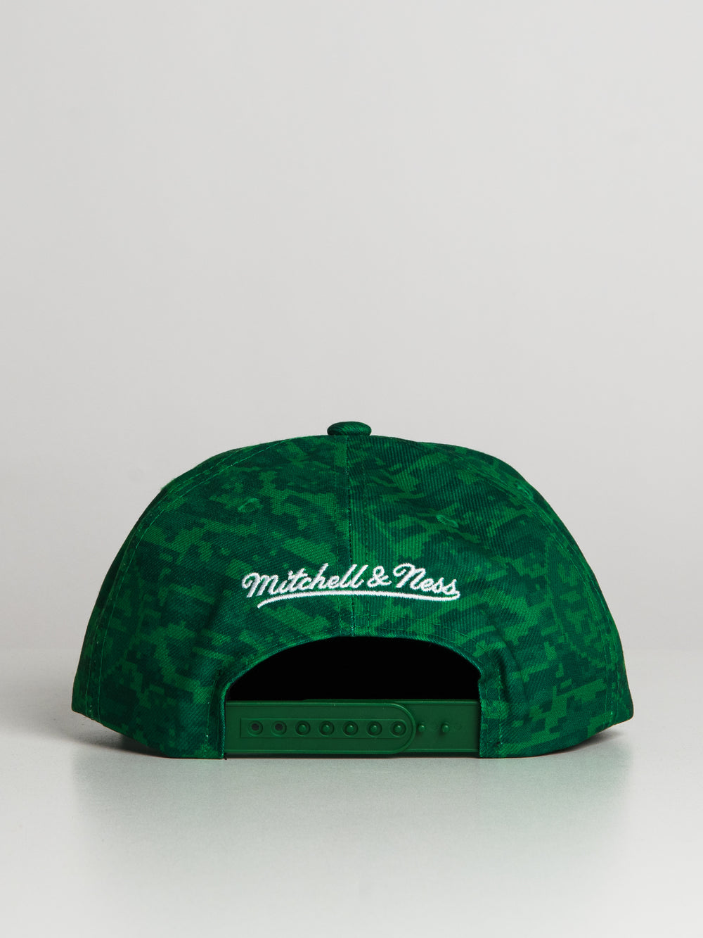 Shop Mitchell & Ness Boston Celtics Three Collection Snapback Hat