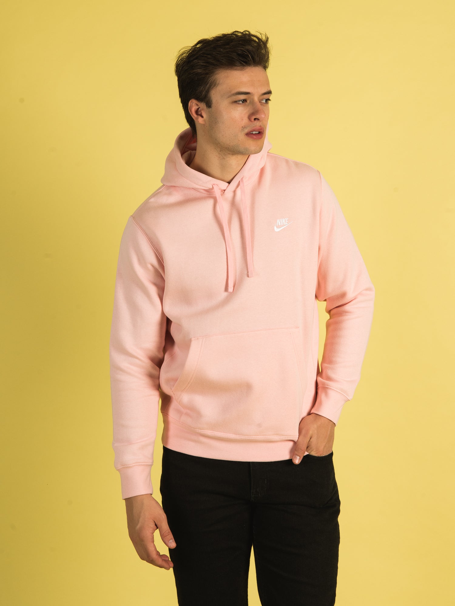 Pink nike hot sale sweatshirt mens