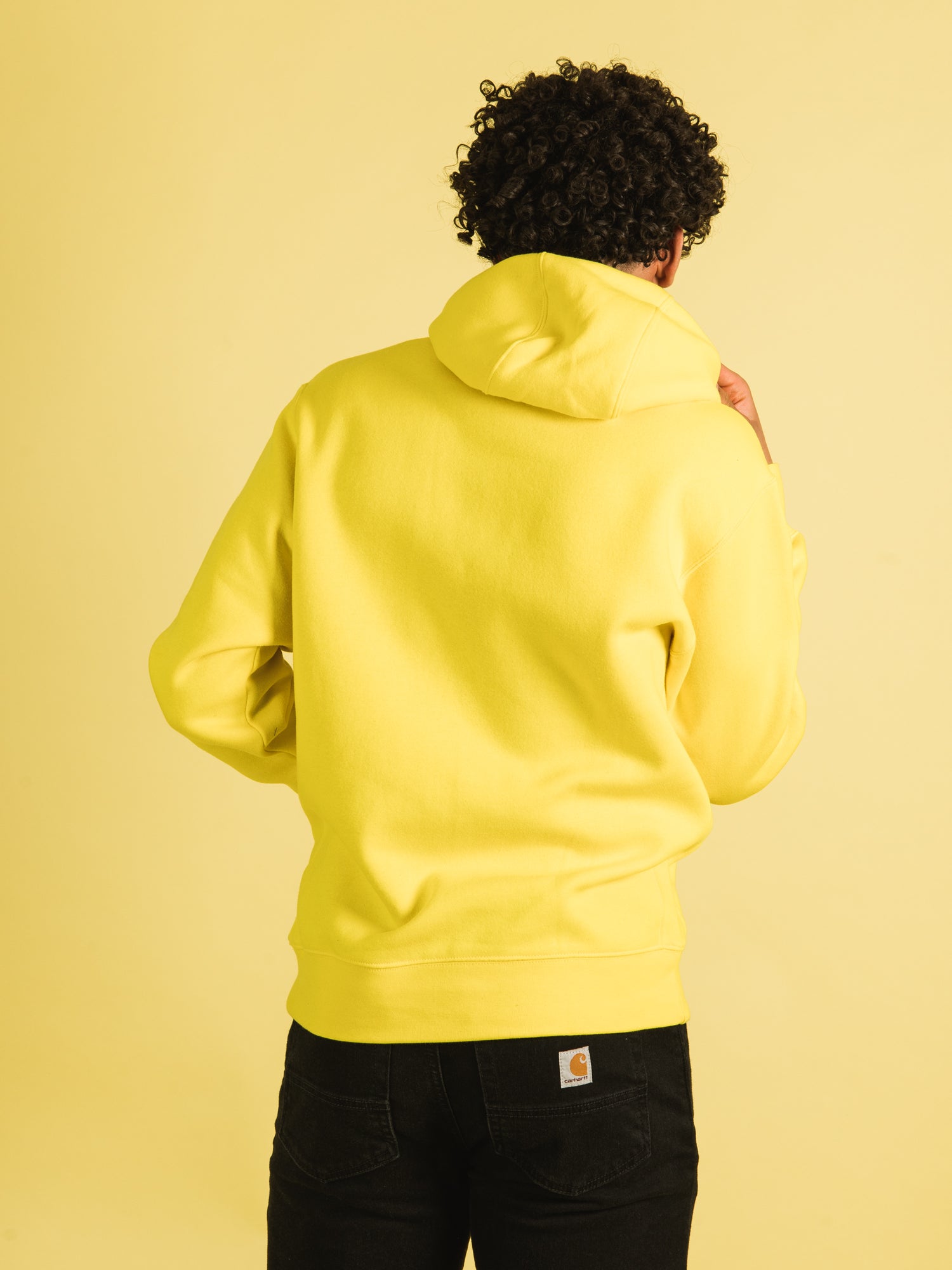 Bright yellow nike discount hoodie