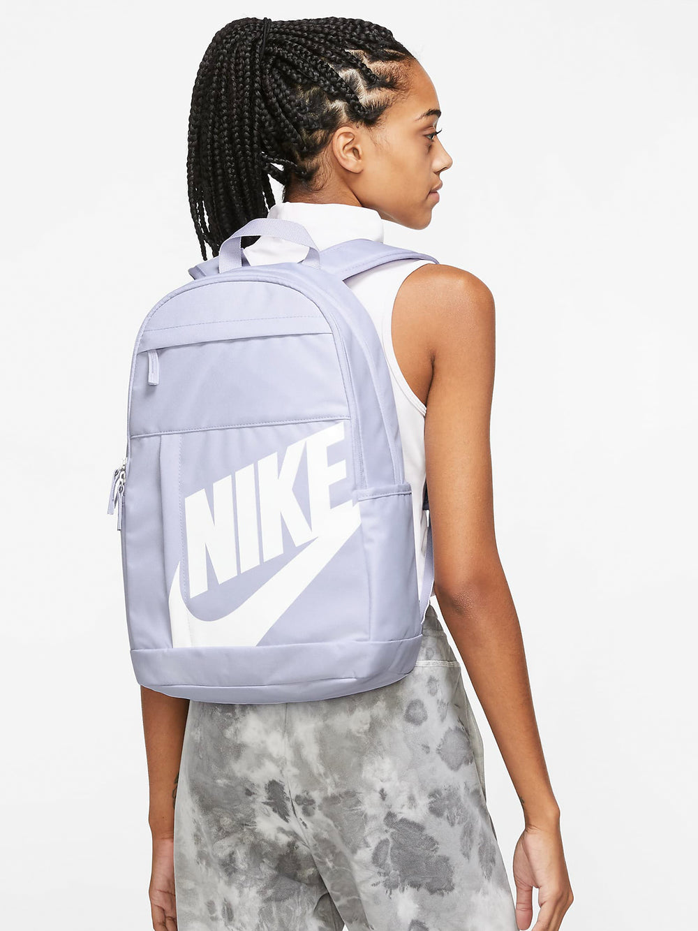 Shop Nike Elemental Graphic Backpack DD0559-010 black