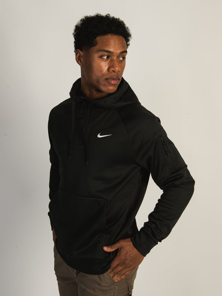 NIKE FITNESS QUARTER ZIP PULL OVER HOODIE