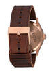 NIXON NIXON SENTRY LEATHER - ROS/NVY/BROWN WATCH - CLEARANCE - Boathouse