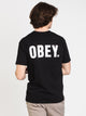 OBEY OBEY OFFICIAL SHORT SLEEVE TEE  - CLEARANCE - Boathouse